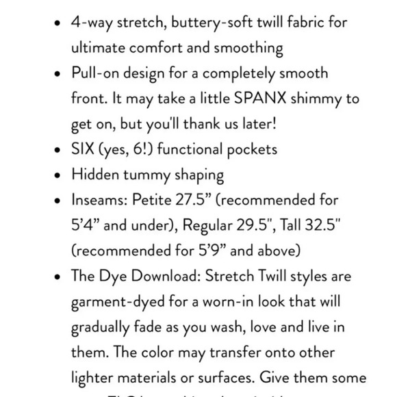 SPANX Women’s Stretch Twill Ankle Cargo Pant Jogger Washed Black NWT Size S & XS - Picture 11 of 14